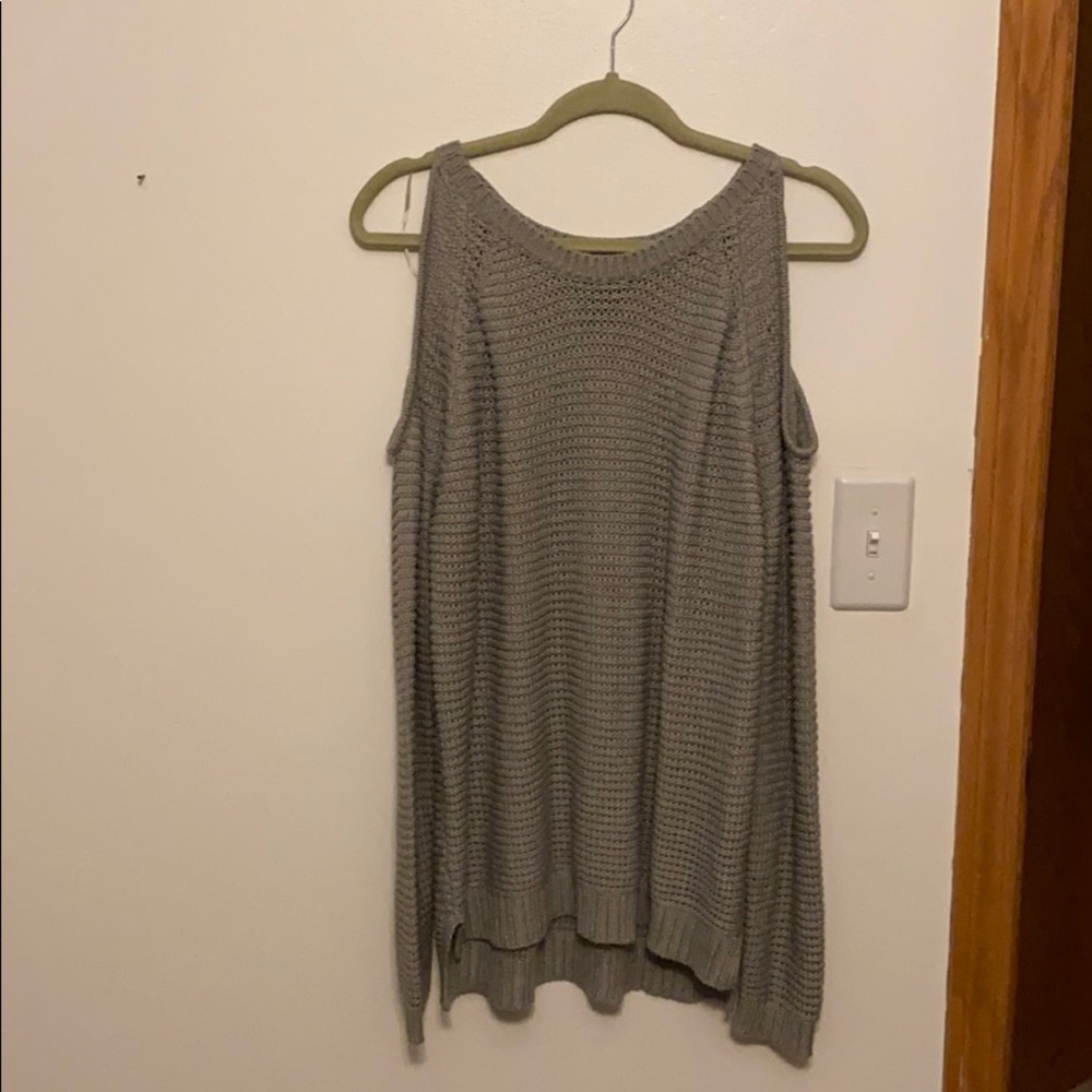 Thick knit sweater